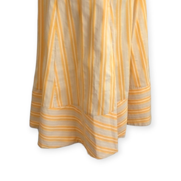 Anthropologie HD in Paris Asbury Stripe Crossover A-Line Dress - Picture 8 of 12